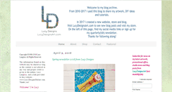 Desktop Screenshot of lucydesignsonline.com