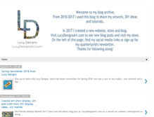 Tablet Screenshot of lucydesignsonline.com